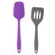 thumbnail image 1 of Juego de mini utensilios de cocina de 2 piezas: utensilios de cocina de silicona con espátulas, 1 of 5