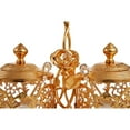 thumbnail image 5 of Matashi 24K Gold Plated Crystal Studded Candy Dish Salt Holder by MTTD421, 5 of 5