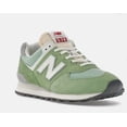 thumbnail image 4 of New Balance 574 Unisex Shoes Sneakers Chive Green Mens Size 5.5 WIDE NIB GC74RCC, 4 of 5