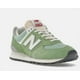 thumbnail image 4 of New Balance 574 Unisex Shoes Sneakers Chive Green Mens Size 5.5 WIDE NIB GC74RCC, 4 of 6