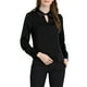 thumbnail image 1 of INSPIRAR CHIC Blusa de Satén para Mujeres de Manga Larga Elegante con Cuello en V para Trabajo Oficina Talla L Negra, 1 of 6