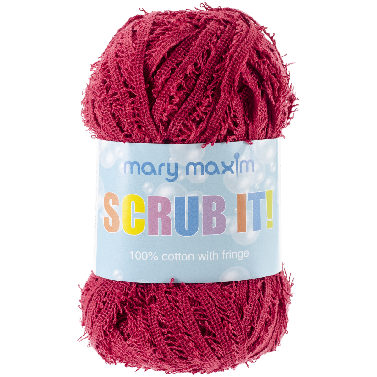 Scrub It Yarn, Cranberry