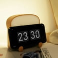 thumbnail image 3 of Linda luz nocturna tostada, lámpara de noche LED recargable con soporte para teléfono celular, luz nocturna portátil, linda lámpara de decoración de dormitorio, regalo para adolescentes, 3 of 5