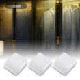 thumbnail image 3 of Matsuzay Luces de armario 7LED Lámparas de armario Sensor automático Funciona con pilas Iluminación de armario doméstico Dormitorio Sala de Iluminación y accesorios PC 1, 3 of 6