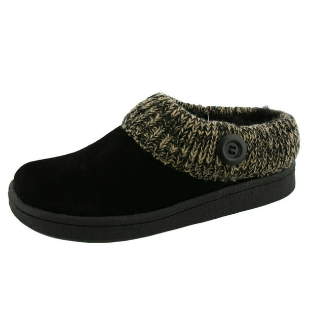 Clarks Clarks Women's Angelina knitted Collar Winter Clog Slippers