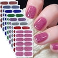 thumbnail image 4 of Gradient Nail Stickers Full Wrap Waterproof Sparkling Self-Adhesive Manicure Easy Application DIY Nail Art Long Lasting Professional Salon Results, 4 of 4