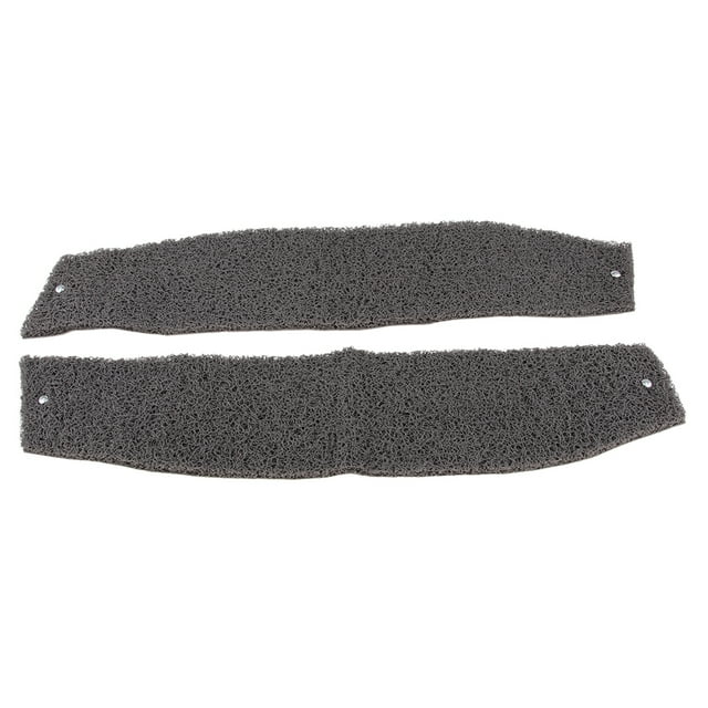 Miulika 1 Pair Scooter Floor Foot Board Rubber Mat For CH125 Gray Grey