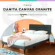 thumbnail image 2 of Cama King Size Roomi Tapizada Danita Color Gris, 2 of 4