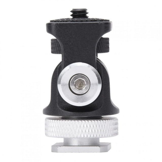 Adaptador de Soporte de Zapatilla de Calzado, 1/4 de Pulgada de Alta Resistencia A Prueba de Óxido de ÓXido mini Cabezón de Balón Conllave para el Monitor para el obturador