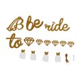 thumbnail image 3 of Bridal Shower SignBridal Shower Banner Gold Brideto Be Banner Bridal Shower Banner Seamless Integration, 3 of 8
