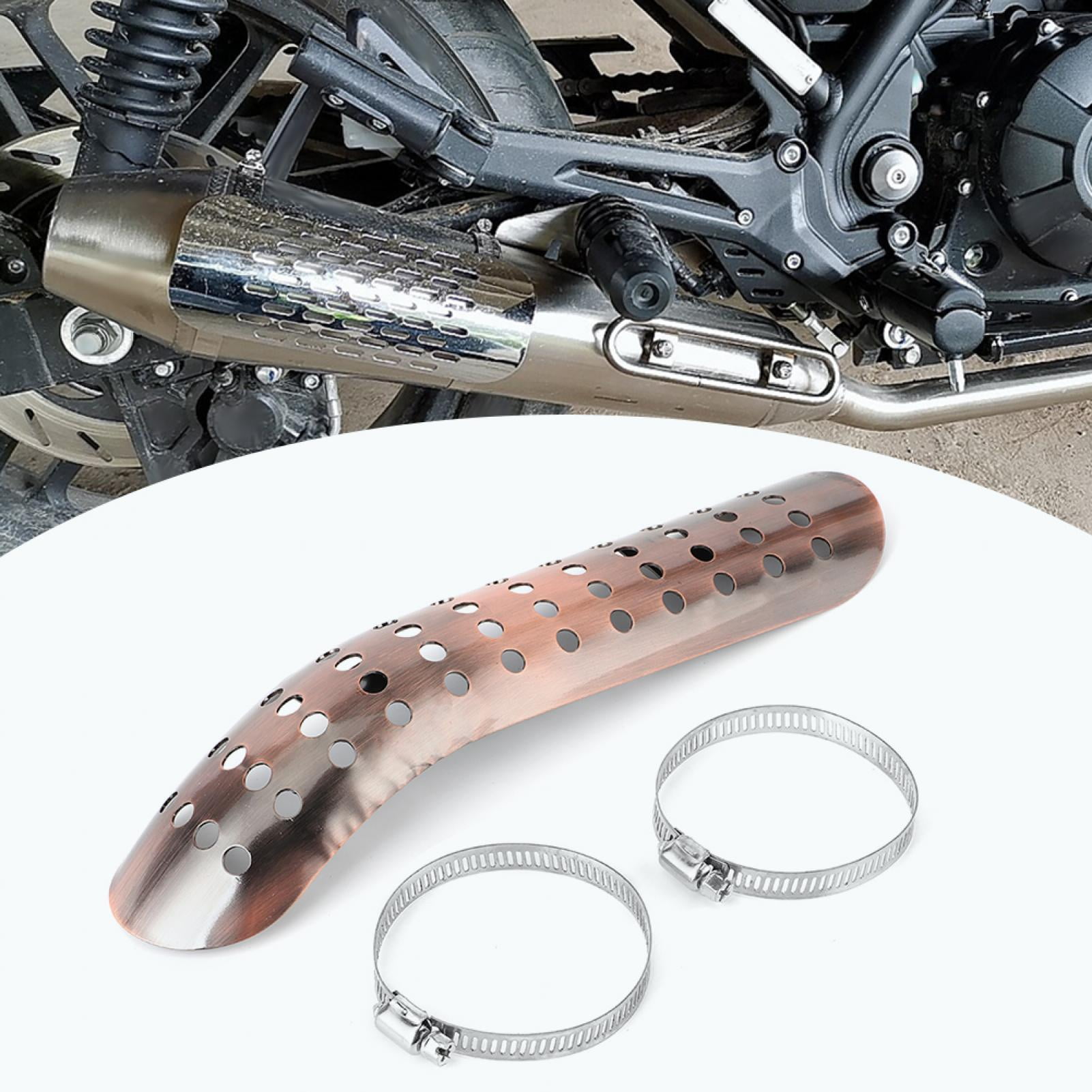 Exhaust Heat Shield Motorcycle Anti-scalding Cover Exhaust Heat Guard  Motorbike Accessory Retro Motorcycle Exhaust Pipe Heat Shield AntiScalding  Protection Cover Fit For | Walmart Canada