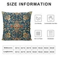 thumbnail image 5 of COMIO  William Morris Vintage Floral Throw Pillow Covers Home Art Deco Pillowcase Square Pillow Case Cushion Cover for Bed Sofa Living Room Car Indoor and Outdoor, 5 of 5