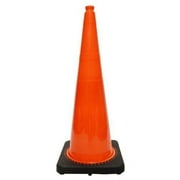 Orange Traffic Safety Cone with Black Base 36" Height