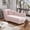 Pink, variant on Wiilayok Chaise Lounge Indoor Furniture with Storage,Adjustable Sleeper Sofa Lounge Chair,Velvet Futon Couch Bed,Pink