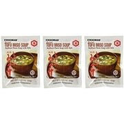Kikkoman Instant Tofu Miso Soup (Soybean Paste Soup With Tofu) -(9 Pockets In 3 Packs) (3.15 Oz)