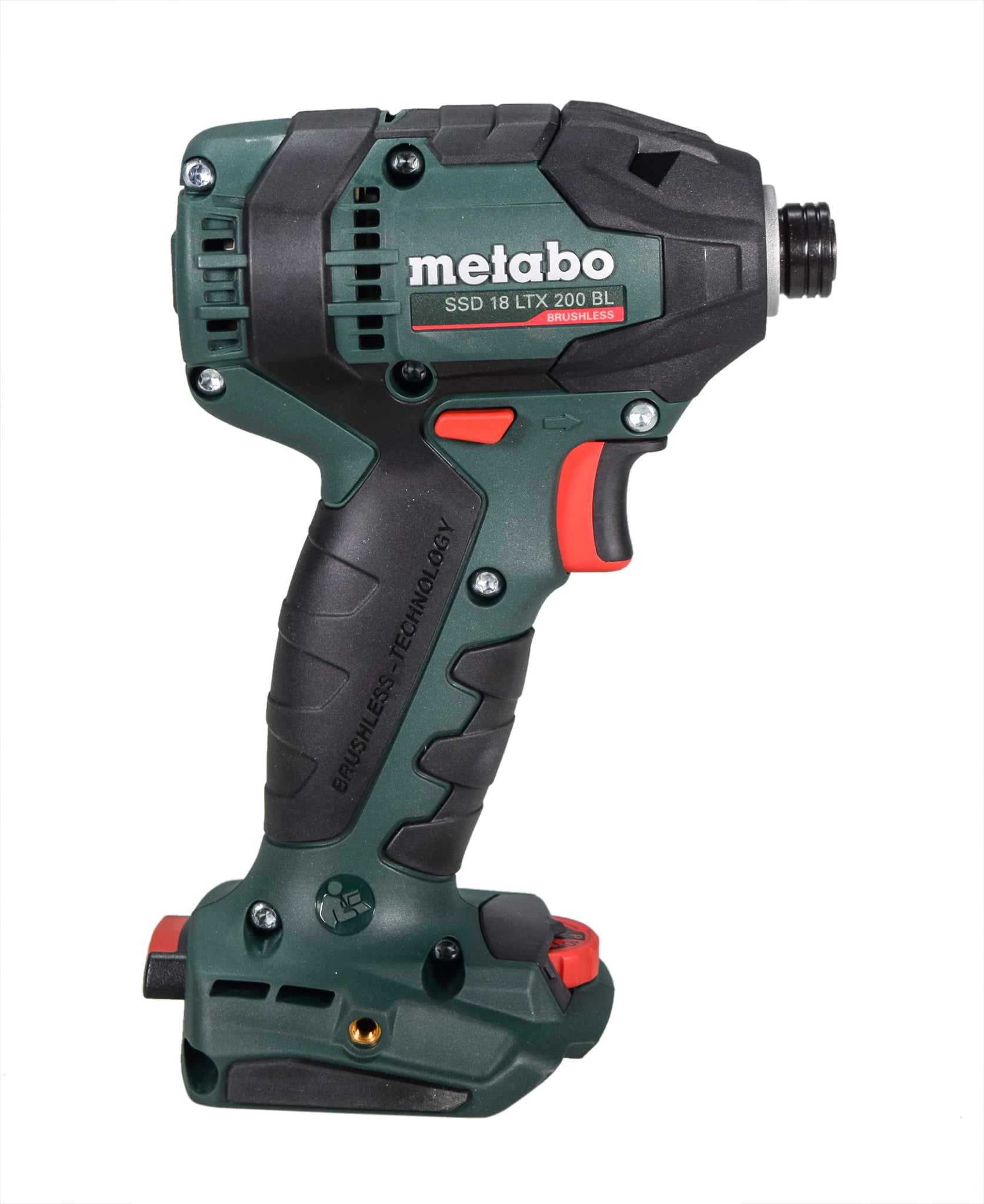 Metabo 602396890 SSD 18 LTX 200 1/4 Hex Brushless Impact Wrench Only) - Walmart.com