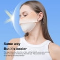 thumbnail image 3 of LongDay Silk Mask Summer Sun Protection Masks For Women Breathable Ear Masks Protect Eyes From UV Rays Anti Dust Breathable Full Face Masks Reusable and washable, 3 of 10
