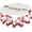 Red, variant on USA Flag Checkered Tablecloth Round 60\u201dx60\u201d Stars Patriotic Table Cloths for Parties Waterproof Fabric Protector for July 4th Independence Day Small Tablecloths Decor for Party Holiday Home