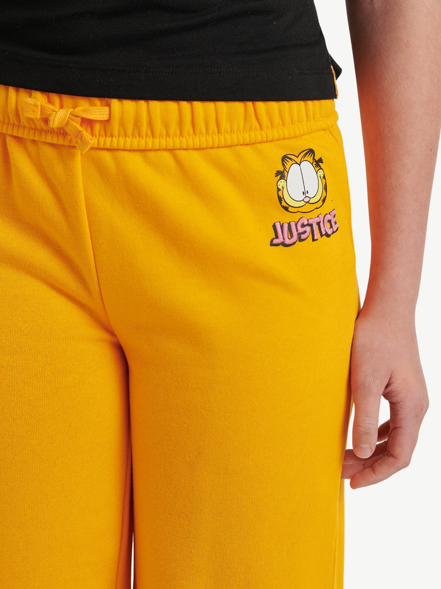 Justice x Garfield Girls Fleece Wide Leg Pant, Sizes XS - XLP