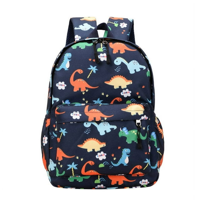 Mochila infantil con diseño de dinosaurio bonito y moderno, mochila infantil con estampado digital para guardería de 3 a 7 años