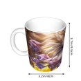 thumbnail image 2 of Yiaed Cute Cat Sunflower Print Ceramics Coffee,Large Handle Design,Extra Large Tea and Coffee Cup for Office and Home Mugs, 2 of 6