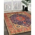 thumbnail image 2 of Ahgly Company Indoor Rectangle Traditional Fire Brick Red Medallion Area Rugs, 2' x 5', 2 of 6