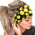 thumbnail image 1 of Diadema elástica con estampado de bolas para mujer, 1 bandana para el pelo, pañuelo para la cabeza para mujer, 1 of 3
