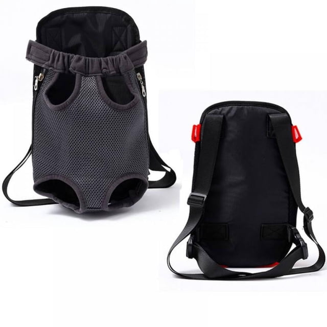 MesaSe Backpack Adjustable Pet Front Cat Dog Carrier Backpack Travel Bag Legs Out for Small Dogs Cats Puppies