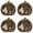 C*4, variant on YardChic 1Pc Wooden Fall Pumpkins Decorations for Home Office Indoor, 2D Cute Multi Layered Pumpkin Block Signs, Thanksgiving Table Decor, Harvest Tabletop Decoration, Halloween Home Display