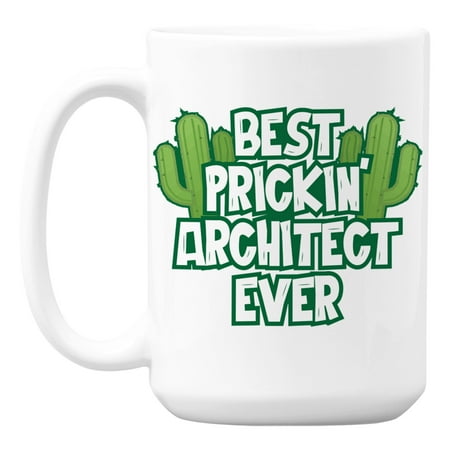 

Best Prickin Architect Ever feat. Cactus White Ceramic Coffee & Tea Mug (15oz)