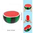thumbnail image 4 of Sandía fruta súper grande antiestrés lento aumento apretar juguetes apretar lento aumento juguetes regalo niños adultos Adepaton LKX-1491, 4 of 6