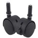thumbnail image 3 of Ruedas giratorias para muebles, ruedas para sillas de oficina, ruedas giratorias, 2 uds., 3 of 4