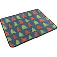 thumbnail image 2 of GZHJMY Christmas Tree Doormat Non Slip Floor Mat Indoor Outdoor Entrance Kitchen Bath Garden Carpet, 23.6"x15.7", 2 of 6