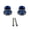 Blue, variant on 6/8/10mm Motorcycle Universal CNC Aluminum Swingarm Swing Arm Spools Sliders Stand Bobbins
