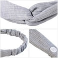 thumbnail image 3 of Artrylin 6Pcs Headbands with Buttons for Face Mask,Knot Headband Twist Headbands,Headband Gifts for Women and Nurse Doctor, 3 of 8