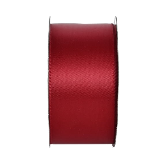 Gwen Studios 1.5" Burgundy Satin Ribbon, 7 yards