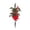 A, variant on Gumesh 2 Pack 19" Christmas Tree Urn Fillers for Outdoor Planters, Artificial Greenery Cedar Pots with Pine Cones and Red Berry, for Front Porch, Garden, Cemetery Yard and Holiday Decor