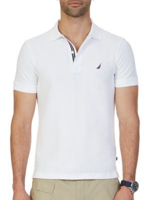 slim fit performance polo