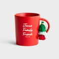 thumbnail image 2 of Jesus Family Friends - 12 Ounce Ceramic Mug, Red, 2 of 2