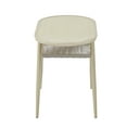 thumbnail image 2 of Furniture of America Tropaz Aluminum 3-Piece Patio Bistro Set, Natural, 2 of 5