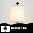 thumbnail image 4 of OULII 1Set Decorative Finials For Lamps Glass And Aluminum Alloy In Simple And Delicate Style 11.8In 7.9In 3.9In, 4 of 8