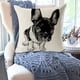 thumbnail image 4 of Cute Phalarope Cow Animal Print Pillow Cover Linen Throw Pillowcase for Sofa Bedroom Decor Home Accents Decorative Cushion Cover, 4 of 6