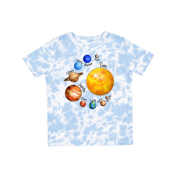 Inktastic Sun and Planets Yes, and Pluto Boys or Girls Toddler T-Shirt