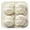B-White, variant on 4 Pack Square Silicone Ice Trays With Lids, 13 Cavity Large Ice Mold For Cocktails