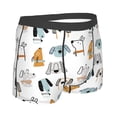 thumbnail image 2 of KLL Puppy Men's Cotton Boxer Briefs Underwear-Large, 2 of 8