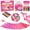Pink, variant on Toysical Drawing Stencils Art & Craft Kit (53 Pieces)