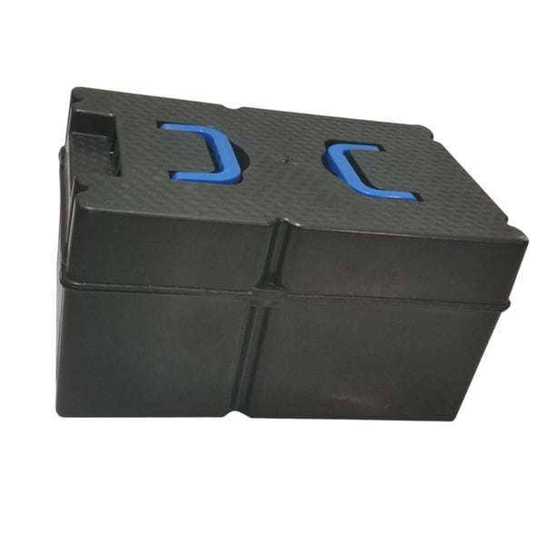 Caja de batería de bicicleta eléctrica, caja de almacenamiento de batería con mango plegable, soporte de batería portátil, Estuche de transporte para Estilo B