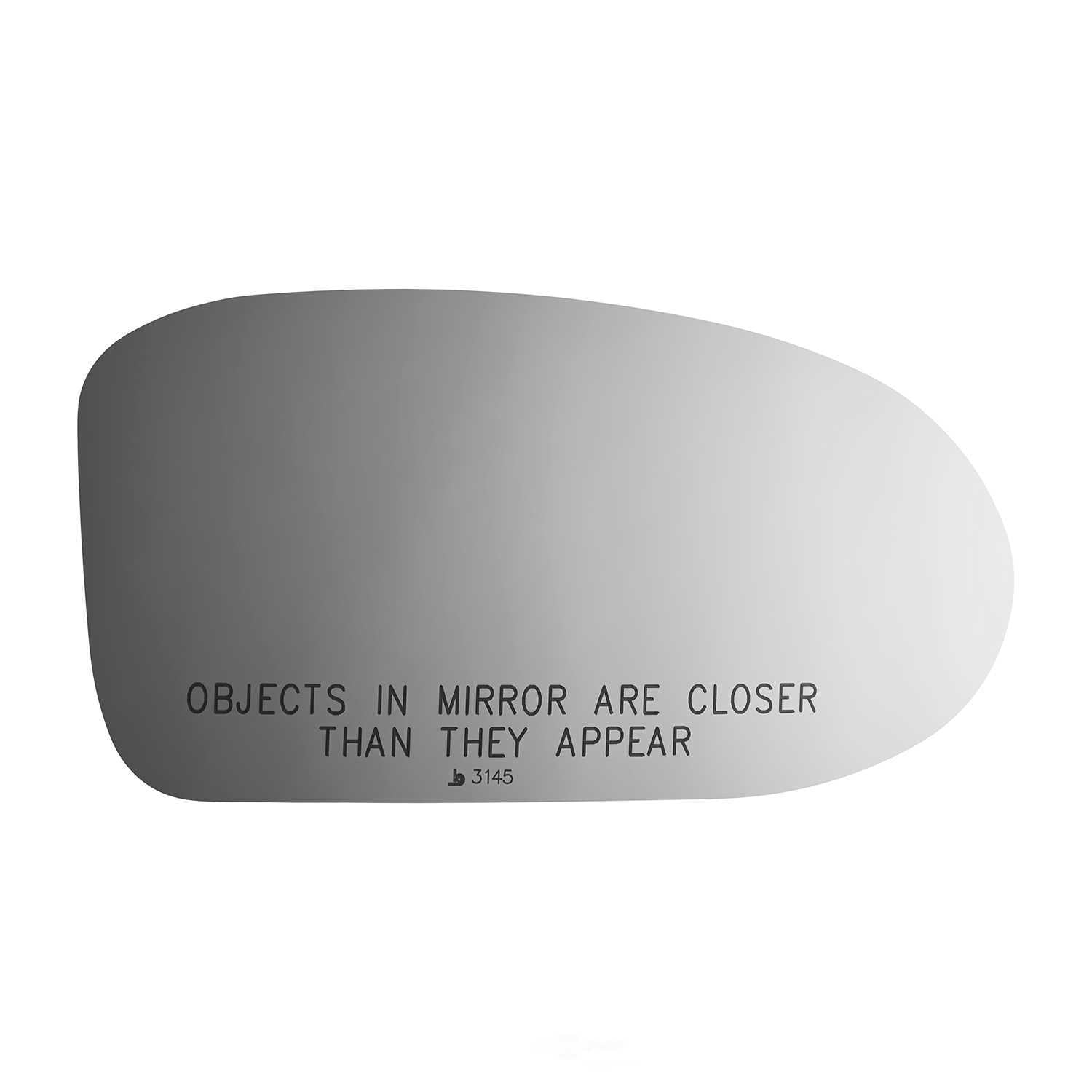 Burco Side View Mirror Replacement Glass - Clear Glass - 3145