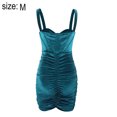 thumbnail image 2 of Womens Sweetheart Neckline Wrap Bodycon Backless Corset Dress Club Party Sexy Dress, 2 of 6