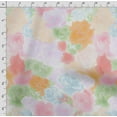 thumbnail image 4 of Soimoi Water Color Print, Silk Fabric, Decor Sewing Fabric by The Yard 42 Inch Wide,Decorative Fabric for Shirts Suits Ties, Multicolor, 4 of 5